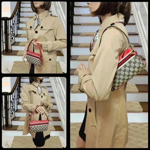 Gucci Canvas Jolicoeur  Pochette - Picture 14 of 17